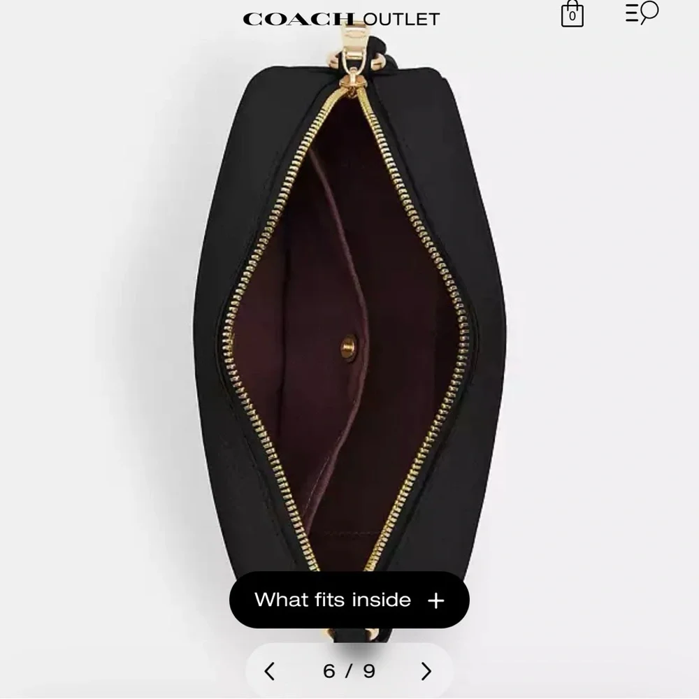 Jamie Leather Crossbody Camera Bag | Coach - Picture 15 of 16